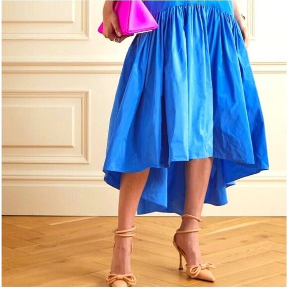 VERONICA BEARD Radley tiered taffeta midi dress Size 10 NWT MSRP $498 - Picture 3 of 3